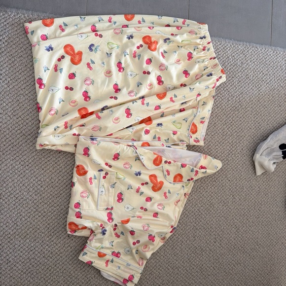 Other - Fruit Print Pajama Shorts
